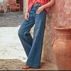 DRIFTWOOD Martha Wide Leg Jeans 28 x 32
